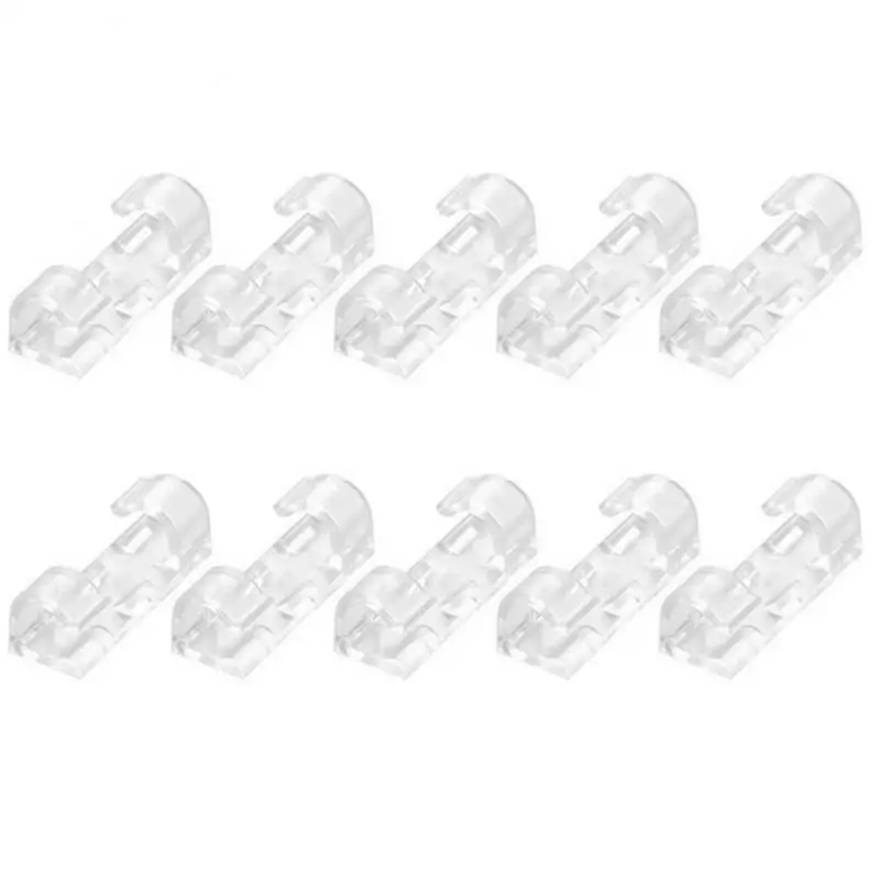 
20Pcs Charging Cable Organizer Self-Adhesive Fixing Clip Cable Winder Living Room Office Wire Tool 