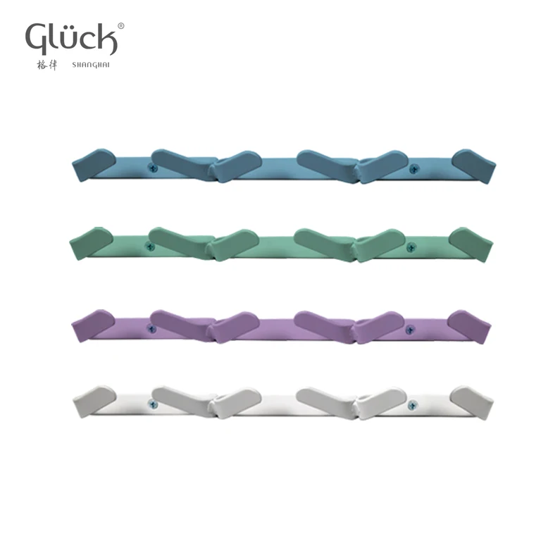 Wholesale Living Room Furniture Heart Shaped Metal Wall Mount Clothes Hanger Hook M-W523