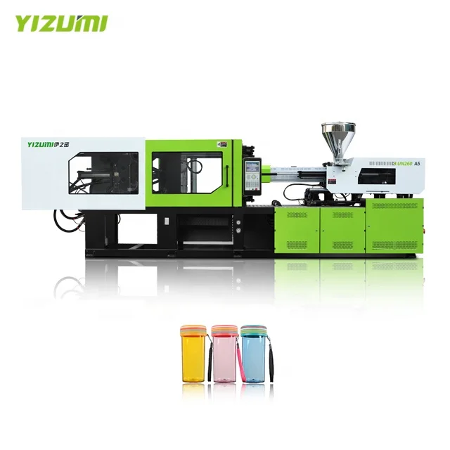 YIZUMI 260ton Mesin Injection Plastic Polymer Injection Molding Machine For Bicycle Pedal Making Machine UN260A5
