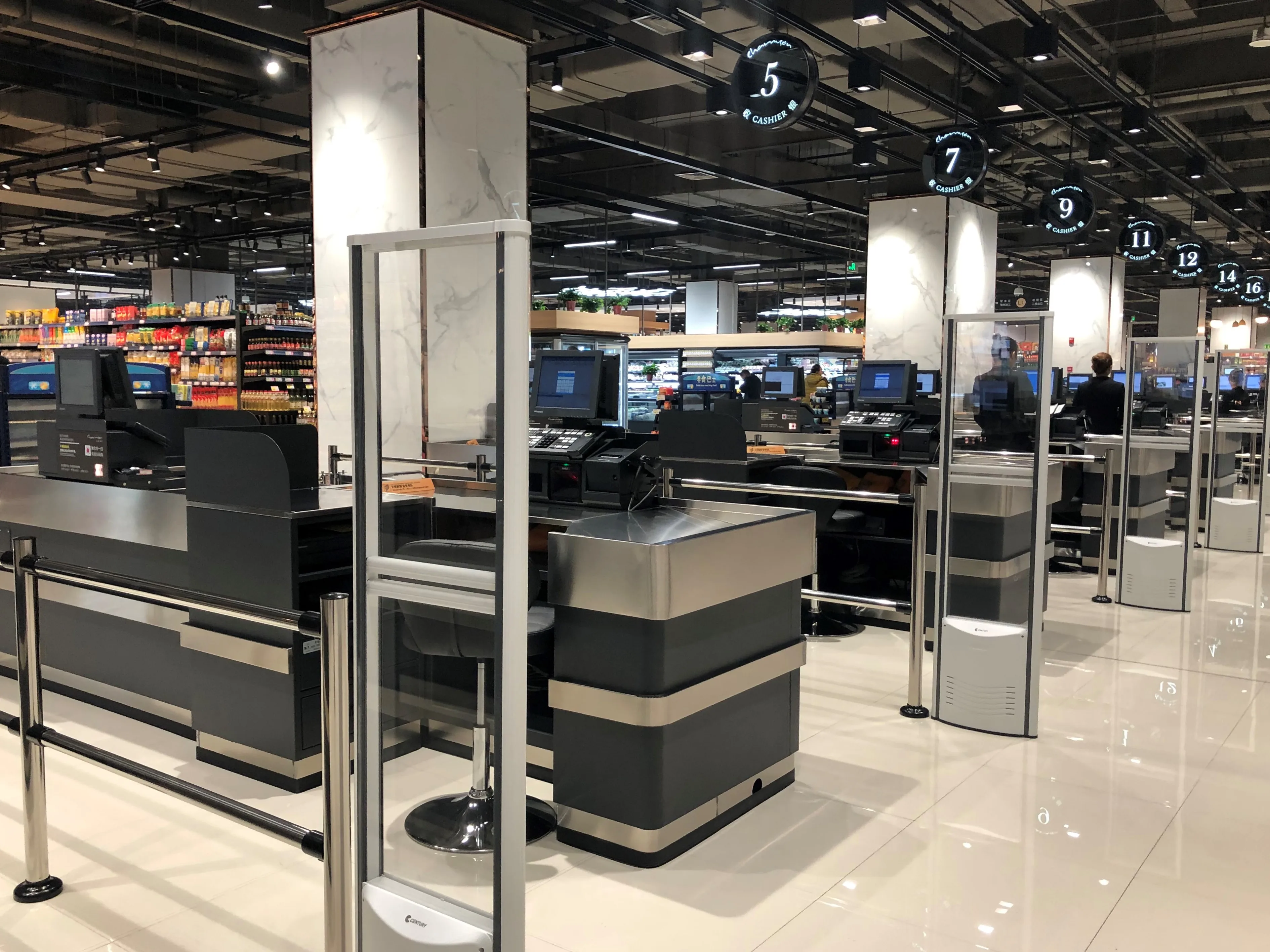 Xinde Factory Manufacturer NEW Supermarket Checkout Counter Cash
