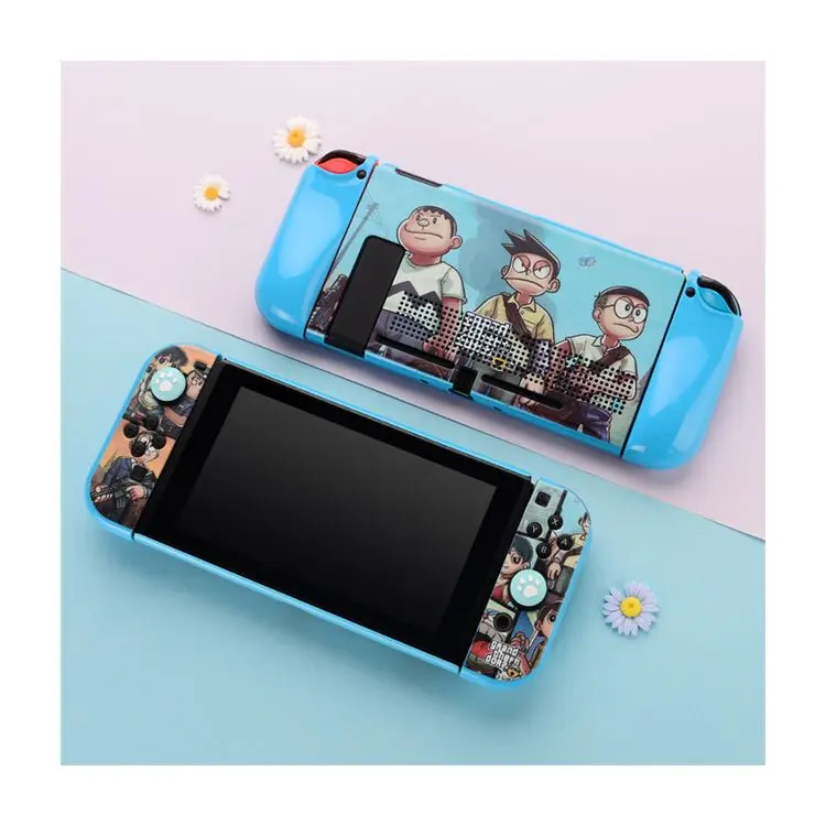 Цветной защитный чехол для игровой консоли Nintendo Switch тонкий