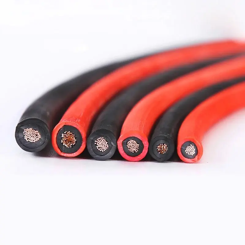 Solar Panel Extension Cable 10/6/4/2.5 mm2 16/14/12/10/8/6AWG DC Wire Copper Core PVC Insulated Electrical Power Cable