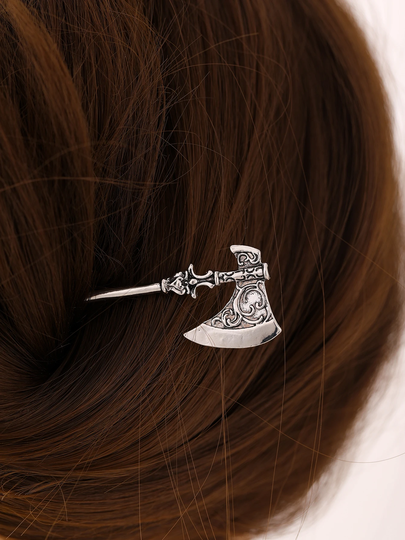 Fashion Jewelry Viking Gothic Custom Axe Hair Accessories Hair Fork Clasp For Women Girl