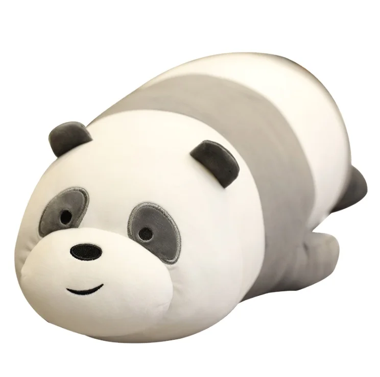 OEM Bear Stuffed Toys Manufacturer Custom Made Soft Plushie Cute Panda  plush toy pillow gift