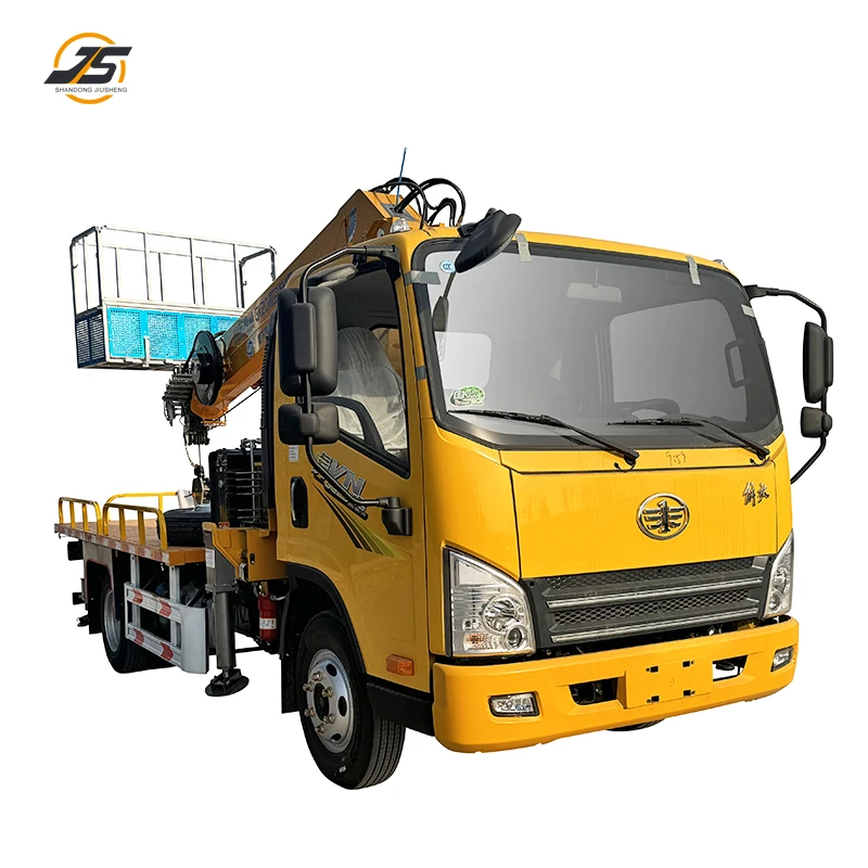 Installation of Mobile Platform Lift Car for 27 meter Elevated Basket Climbing Project