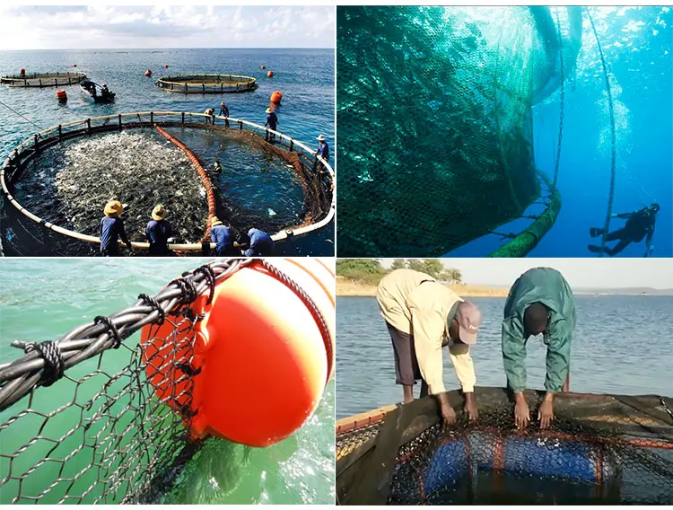 Hot selling Aquculature Cages machine farming nets machine China Aquaculture Cage machine