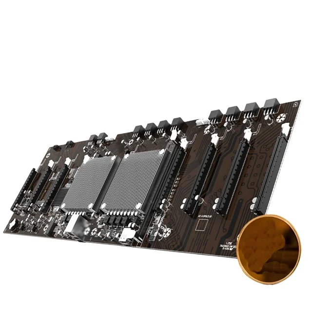 Main Brand X79 9GPU Motherboard for RTX3060 3060 Dedicated Graphics