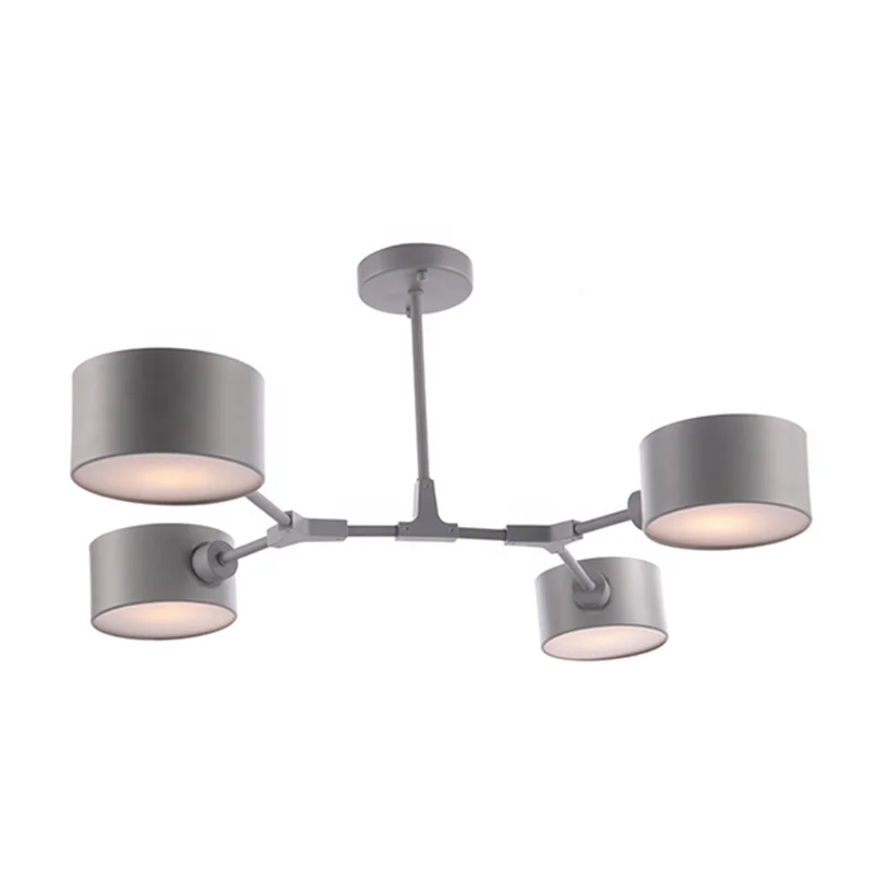 Горячая Распродажа уникальный дизайн smart dimmable rgb Железный акриловый потолочный светильник