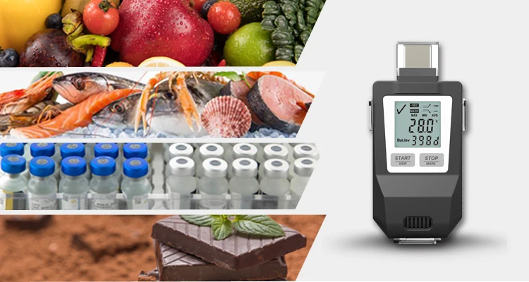 Электронный безбумажный регистратор влажности и температуры