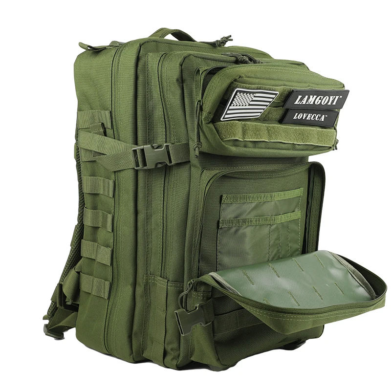 Customized Green Bag bolsos tcticos morral 25lts Jungle  Backpack 45L Tactical Backpack gym bag