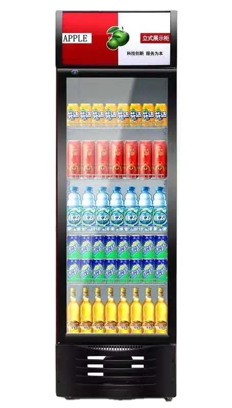 Glass Door Pepsi Beverage Cooler Commercial Display Freezer Refrigeration Equipment