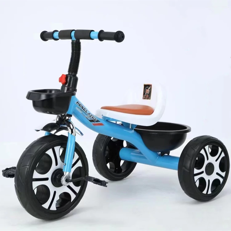 Cheaper factory wholesale tricycles chi tricycle ride on toy metal pushbar children trike foldbaby tricycle 4 in 1