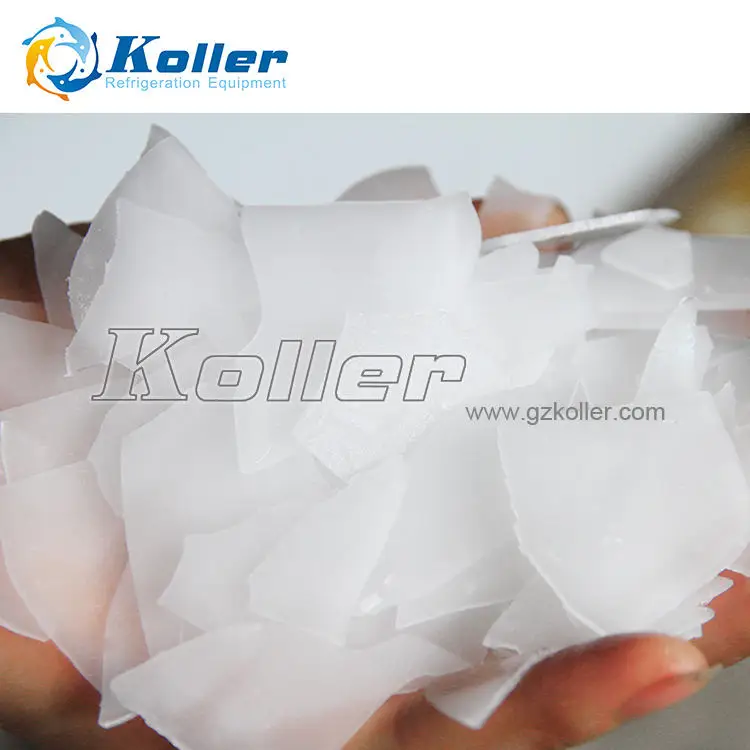 Industrial Freshwater Flake Dry Ice Slicing Sea Salt Water 5 Tons Snow Chip Flake Salt-water-flake-ice-machine Making Machine