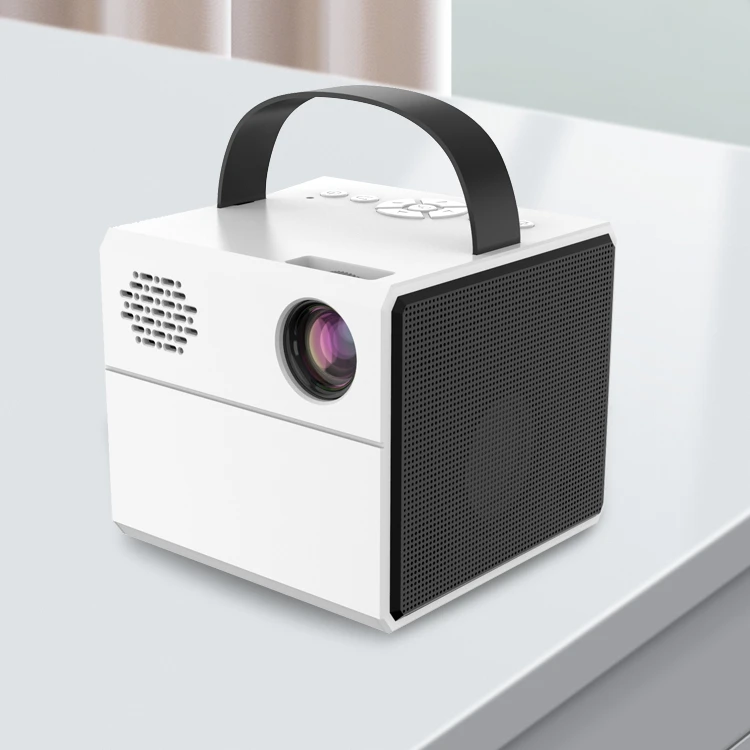 Портативный мини-проектор для домашнего кинотеатра J10 с ЖК-дисплеем и Wi-Fi