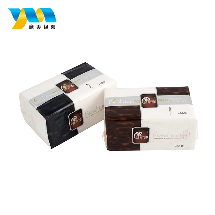 Custom printed high quality ldpe plastic tissue toilet paper plastic packaging bags