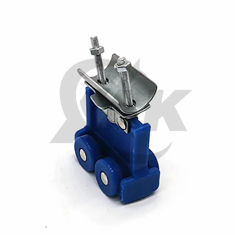 Chinese Supplier Manual Sliding Trolley for material lifting light weighted rigid crane rail system XAK