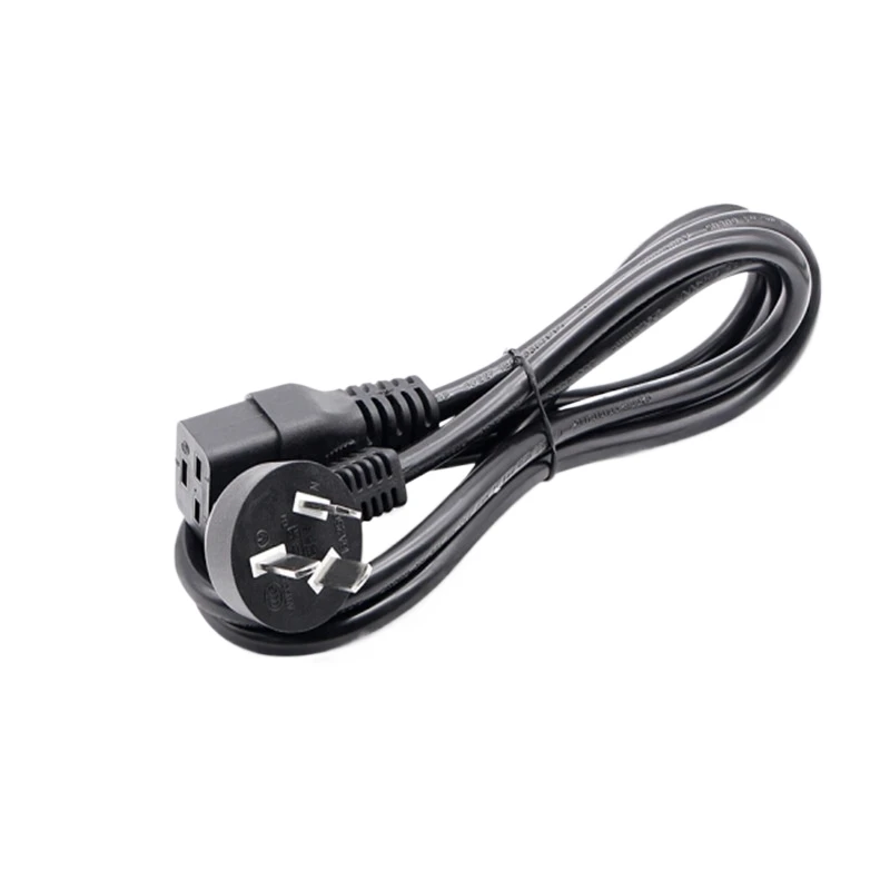 GB 16A GB C19 server UPS power cord pdu power cord three-hole high power pure copper core 1.8 M