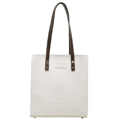 2021 New Fashion PU Leather Alligator Women Handbag Ladies Large Capacity Shoulder Bag