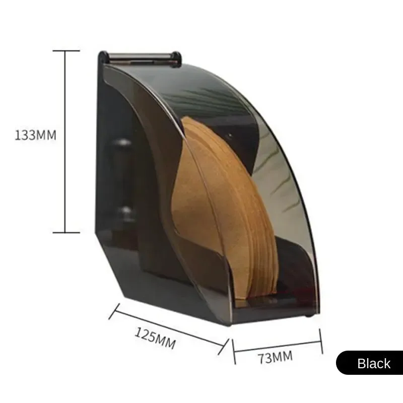 Innovative products 2024 Coffee Filter Holders Coffee Paper Storage Rack Filter Paper Container Coffee Stand