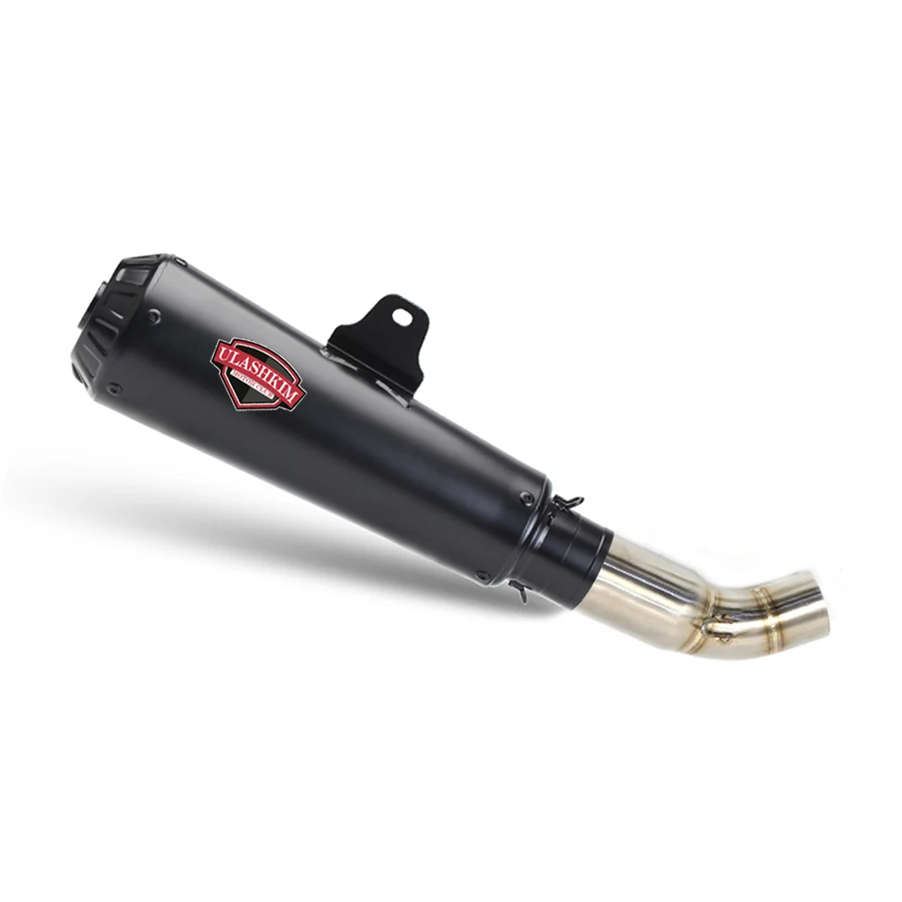 Leonardino Motorcycle Retrofit Mid Section For Benelli Leonardino 500 Stainless Steel Mid Section Exhaust Pipe 51mm Accessories