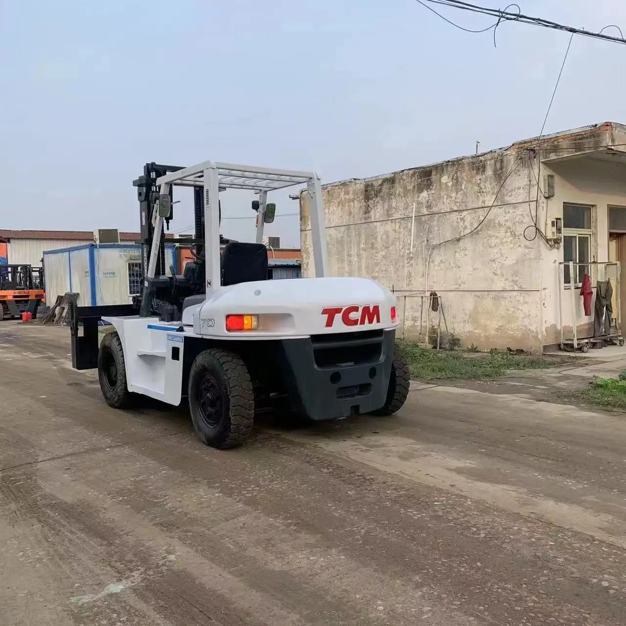 Used TCM forklift 7ton TCM forklift Japan FD70 forklift price