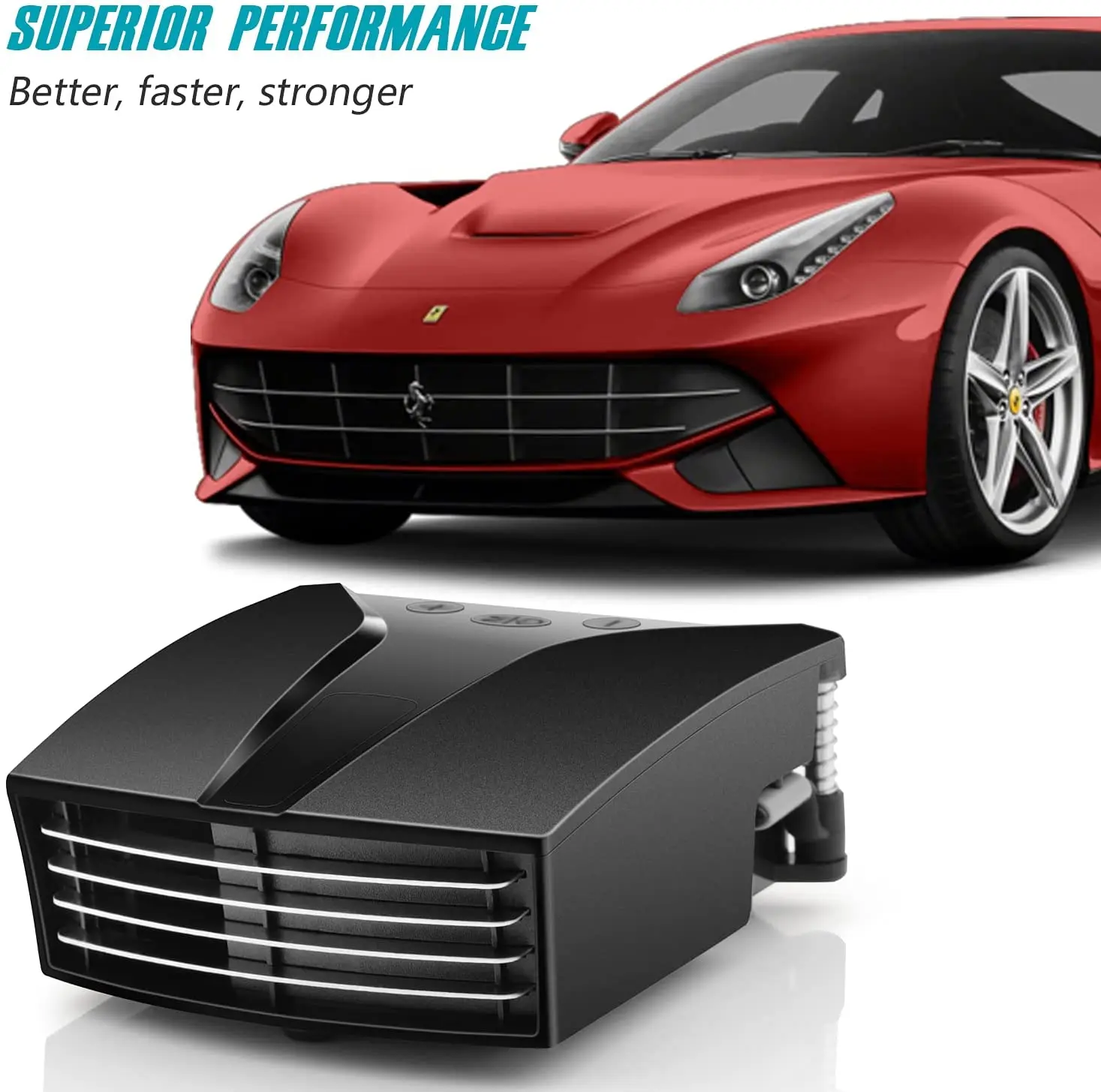 2021 HOT Sale Laptop Cooler with Temperature Display Rapid Cooling Auto-Temp Detection 13 Wind Speed Laptop Cooling Pads