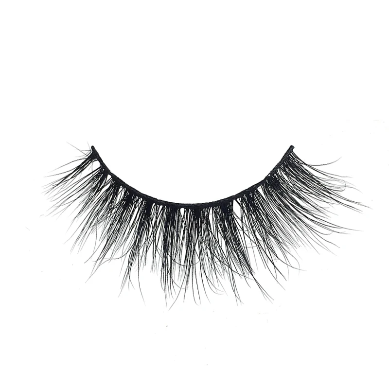 25mm Clear Invisible Band 5d 3d Eyelashes 3d Faux Mink Eyelash extension 3d Faux Mink Natural High quality Hand made eyelash