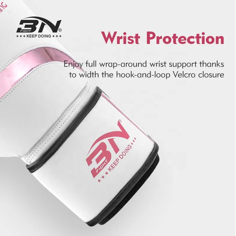BN Coupon Custom Pu Leather Boxing Gloves for Karate Taekwondo Muay Thai Sparring Punching MMA Boxing Gloves