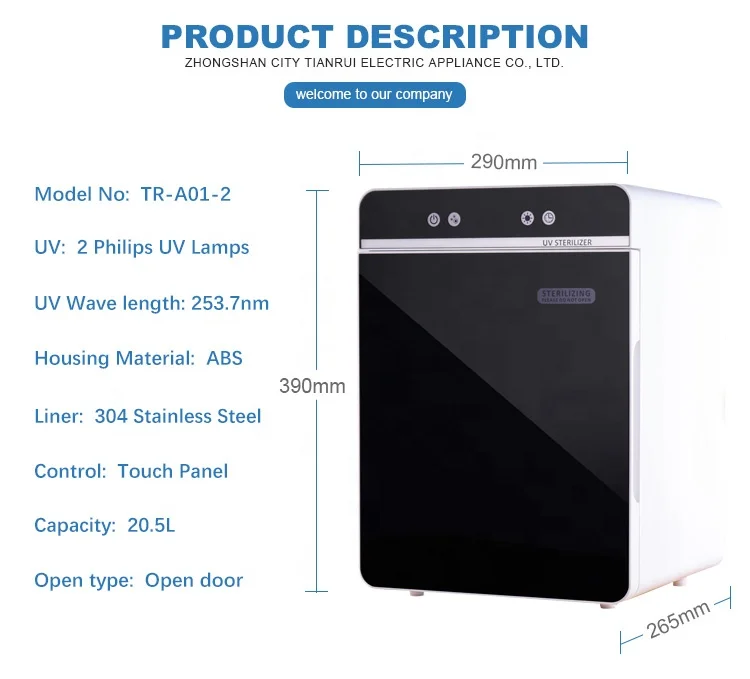 2020 new designer good price electric portable ultraviolet led light toothbrush baby sterilizer