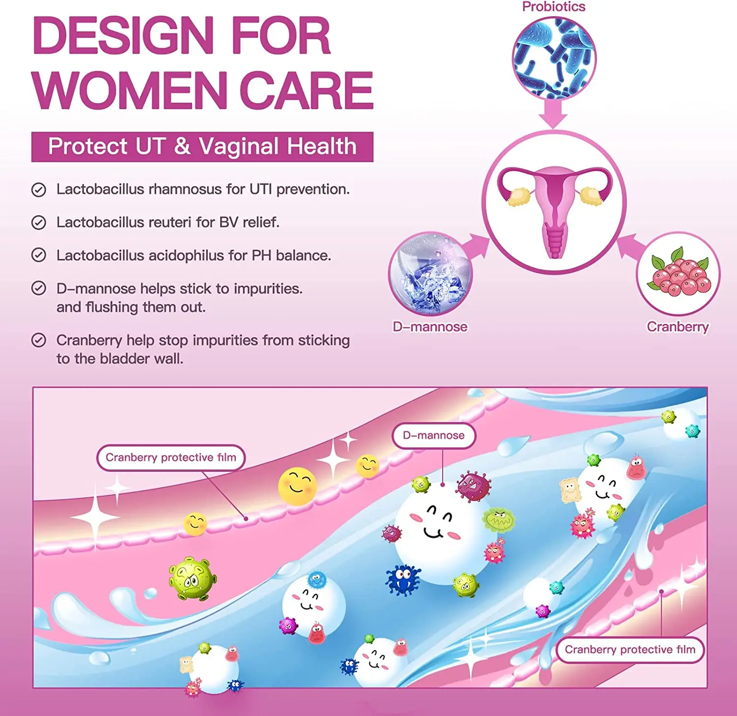 Probiotics for Women, Men and Kids, Prebiotics And Probiotics Sachets Powder For Digestive And Immune Gut Health