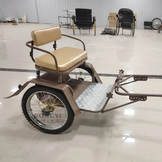 cheap price customized Pony  Buggy Carriage /Two Wheels  Pony Carriage manufacturer  /Horse Cart Carriage for Shetland Pony