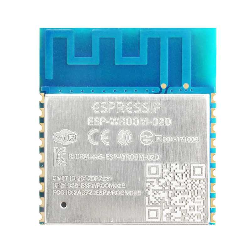 ESP-WROOM-02D ESP8266EX-based модуль оптимизировали RF производительности 32-бит MCU и 2,4 ГГц Wi-Fi антенна