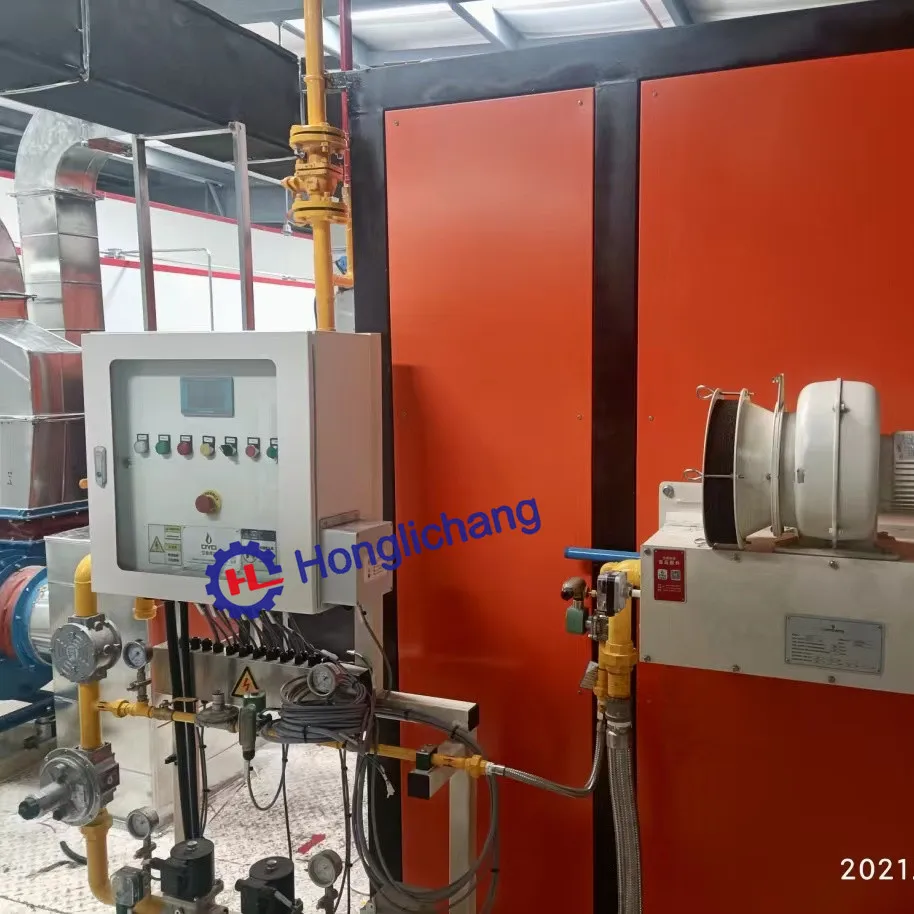 Latex Glove Manufacturing Convective Oven Heating Furnace Combustion Chamber with Hot Air Circulating for Direct Heat Transfer