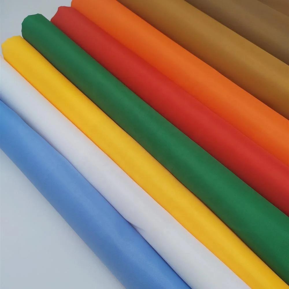 Lining supplier Soft smooth 100 polyester  190T taffeta lining taffeta fabric for garment lining