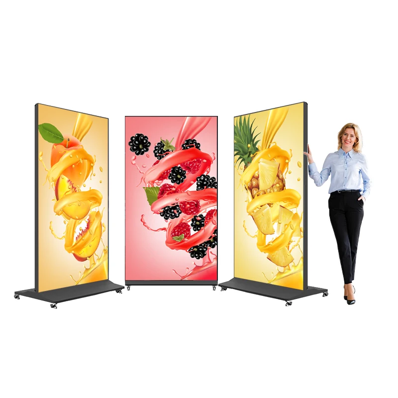 Digital signage and displays kiosk Floor standing displays 75 85 98 inch LCD digital marketing advertising display
