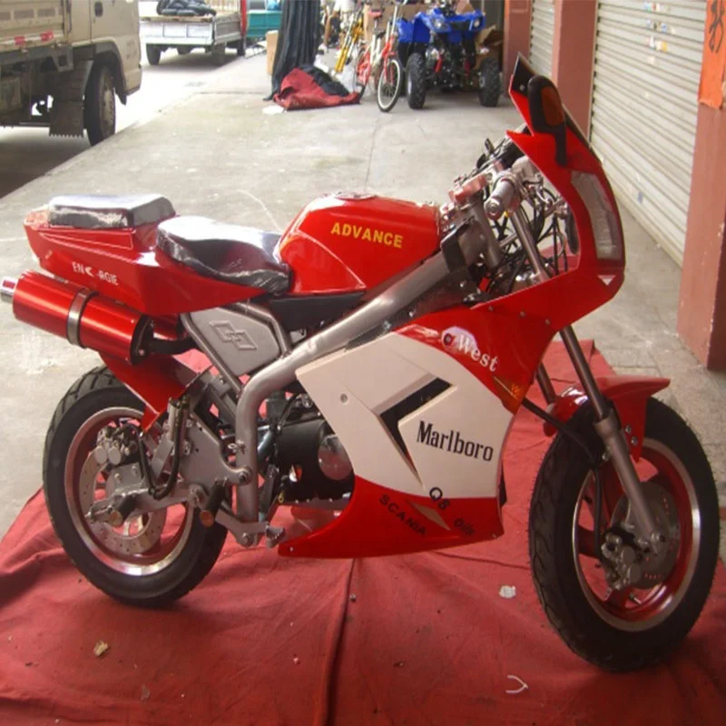 Good quality 49cc Gas Mini motors Cross Sport Pocket Bike Adult E Dirt Bike for Kids