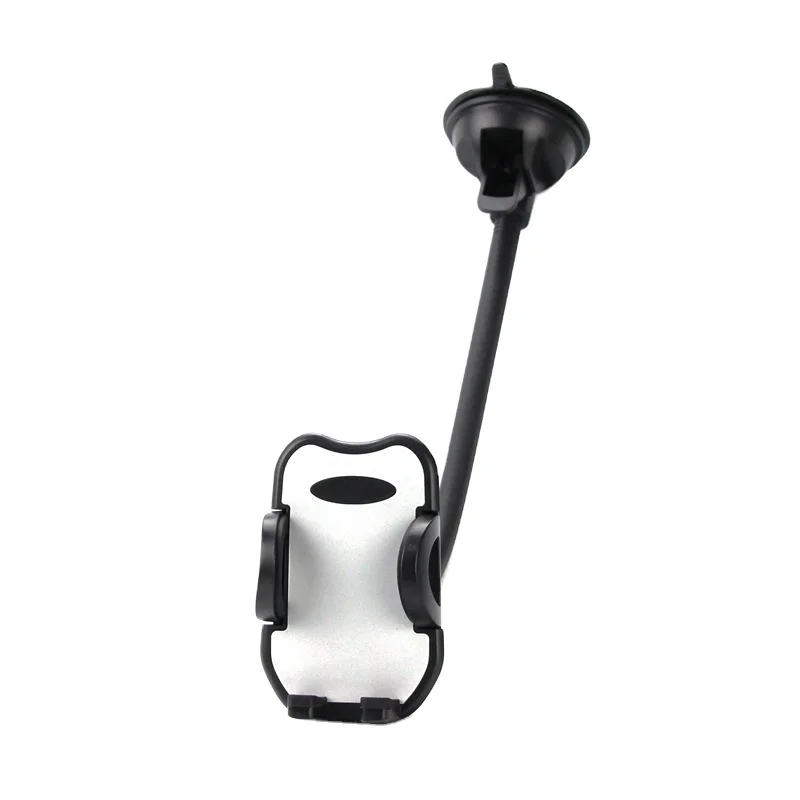 
 Автомобильный держатель мобильного телефона luomulong на присоске с длинной гусиной шеей, автомобильный стеклянный навигационный кронштейн для больших грузовых автобусов, внедорожников  