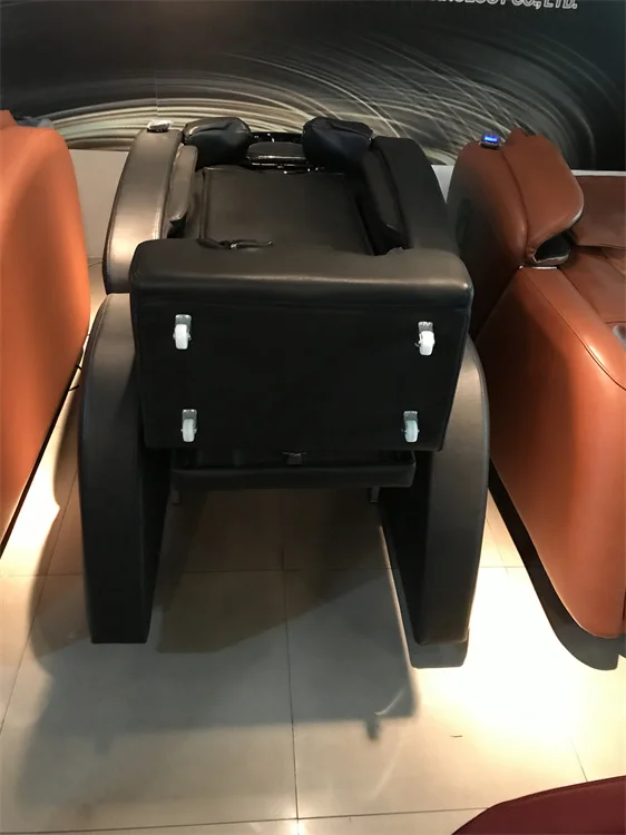 Kisen hot sale semi auto shampoo bed massage human touch beds hair washing electric chair with basin for salon barbershop use