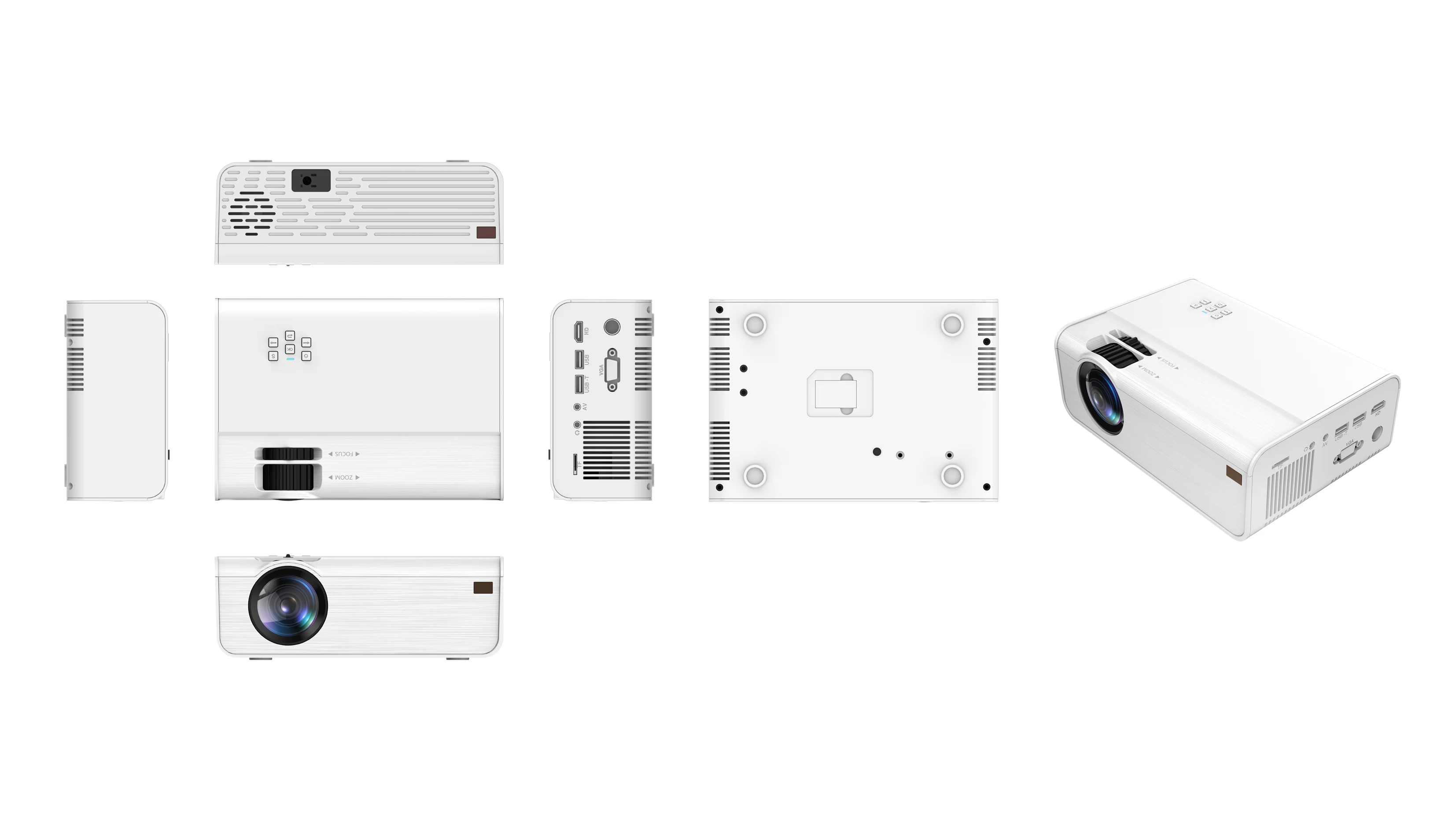 New hot sale nebula projector china mobile phone outdoor building video wall  projector mini projector portable beamer 4k