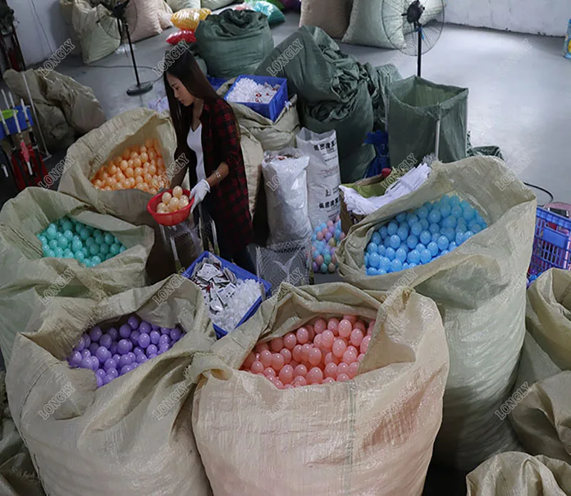 High quality Eco-friendly colorful ocean ball  PE plastic sea ball