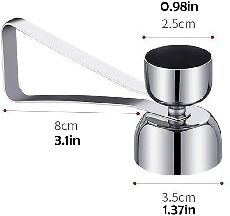 Good Quality Egg Opener Stainless Steel Egg Cracker Topper Open The Egg Apparatus Kitchen Tools