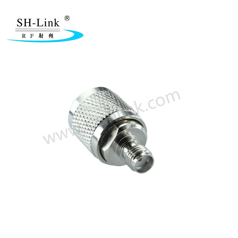 Universal RF adapter TNC type male connector to SMA type female connector