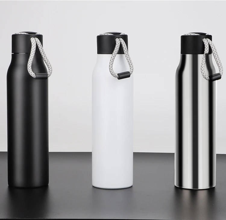 Бутылка для воды из нержавеющей стали с двойными стенками, не содержит Бисфенол А