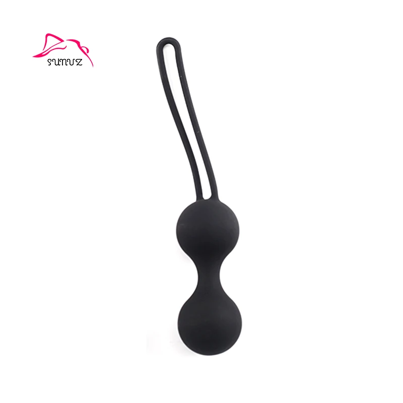 2020 New Black Medical Silicone Adult Sex Product Female Muscle Training Kegel Balls for