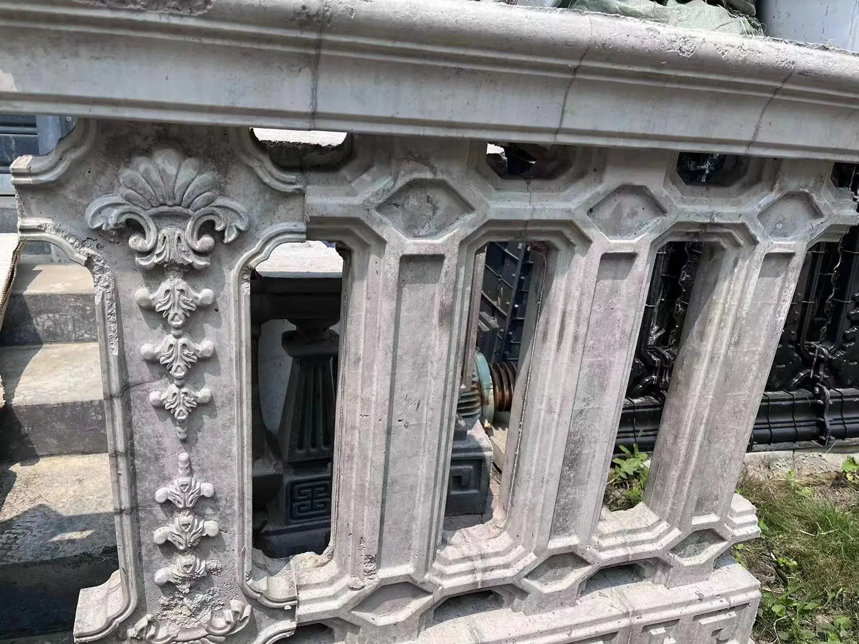 2024 new design casting in place  plastic decorative  concrete baluster mold for sale