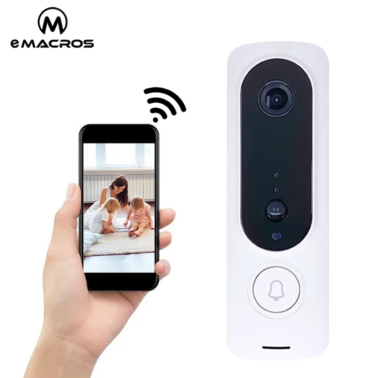 Two Way WiFi Door Phone Intercom System Gate Camera Video Battery Door Bell Wireless Gate Intercom