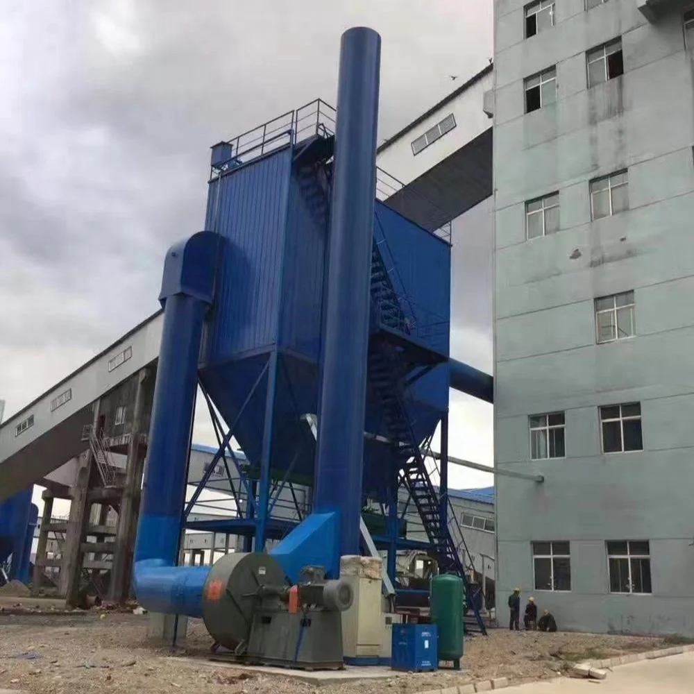 High Performance Industrial Dust Bag Filter Dust Extraction Machine For Refuse Incinerator