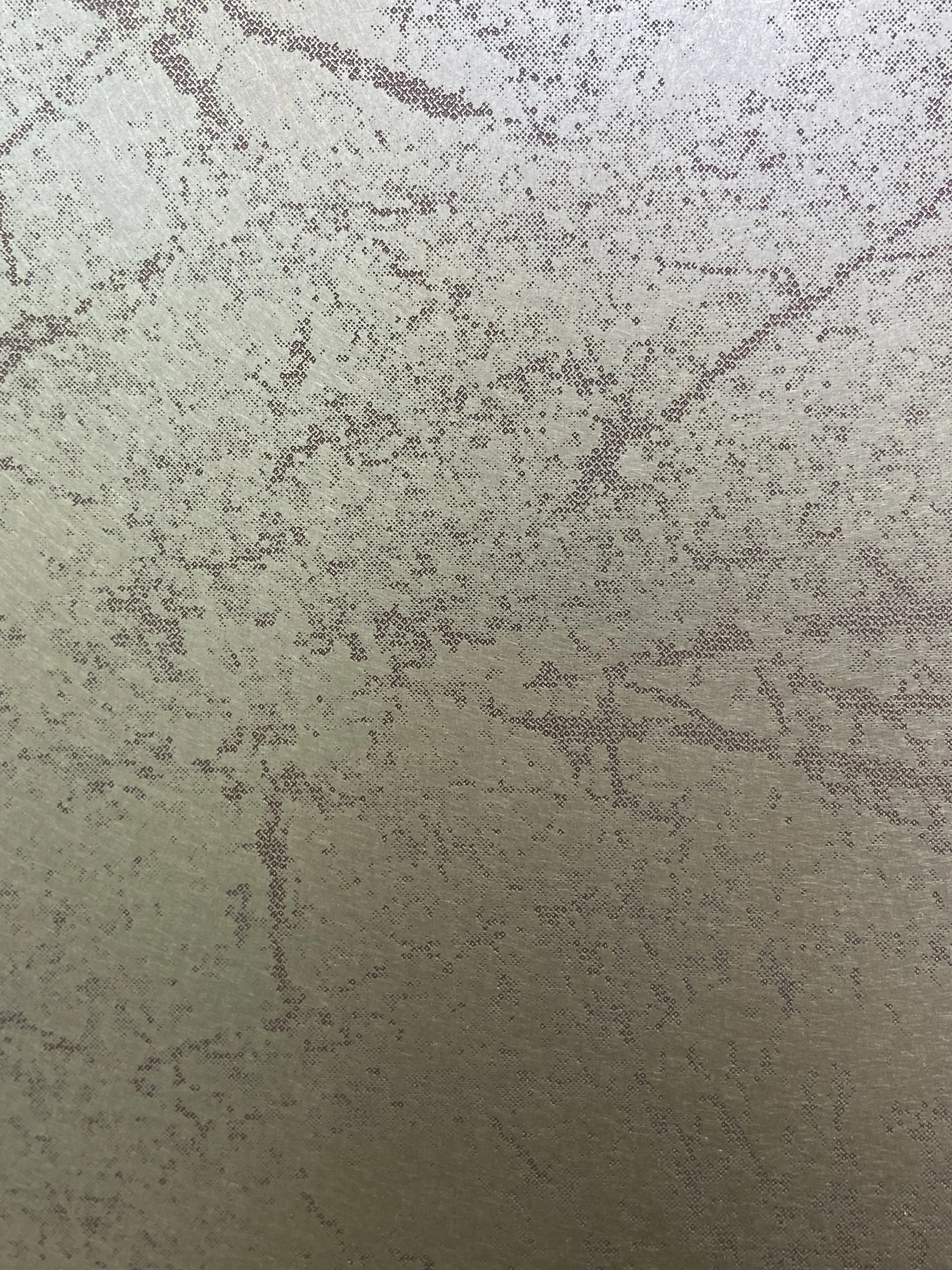 Factory Custom Gold Landscape Big Tree Brass 3D Copperplate Etching for Hotel Decor