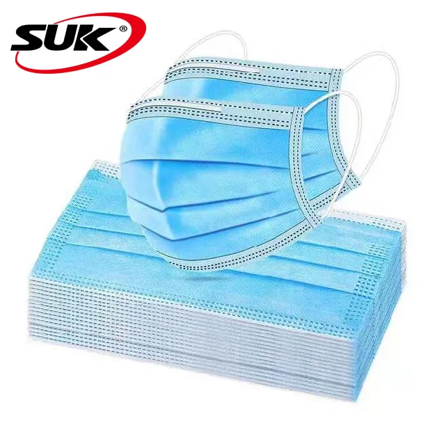 Сук Высокое качество Защитная медицинская маска mascarillas EN14683 Тип II 3 слоя из нетканого материала Европейским сертификатом соответствия