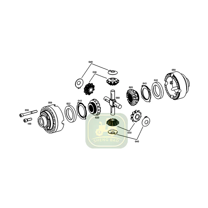 High Quality Axle Bevel Gea T228710 for Tractor Parts